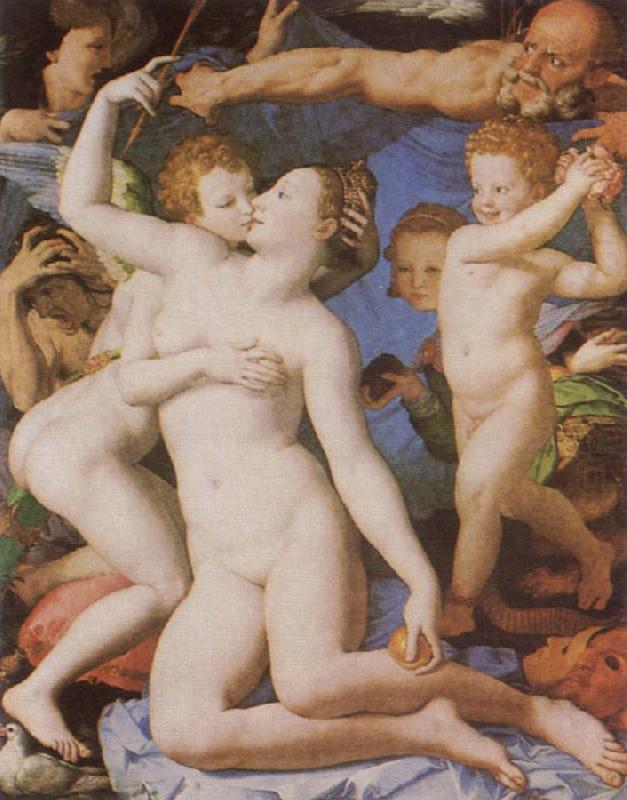 Agnolo Bronzino An Allegory with Venus and Cupid china oil painting image